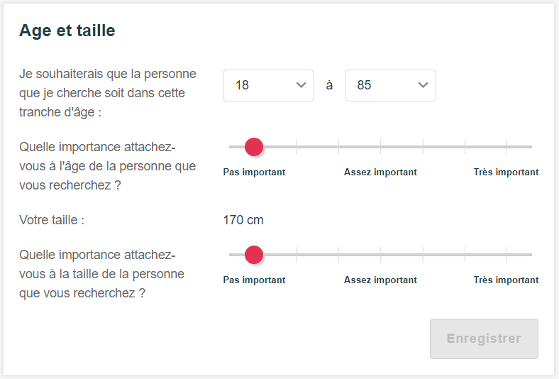 screenshot exemple 1 questions test affinitaire nosbellesannees