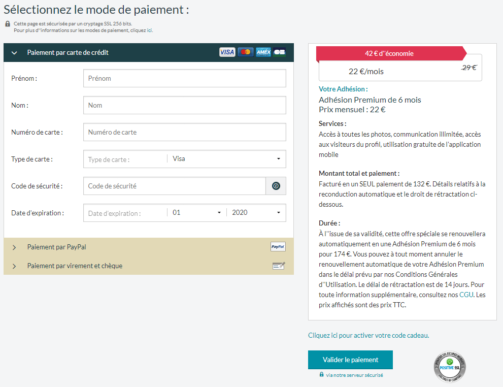 screenshot module synthese de paiement nosbellesannees