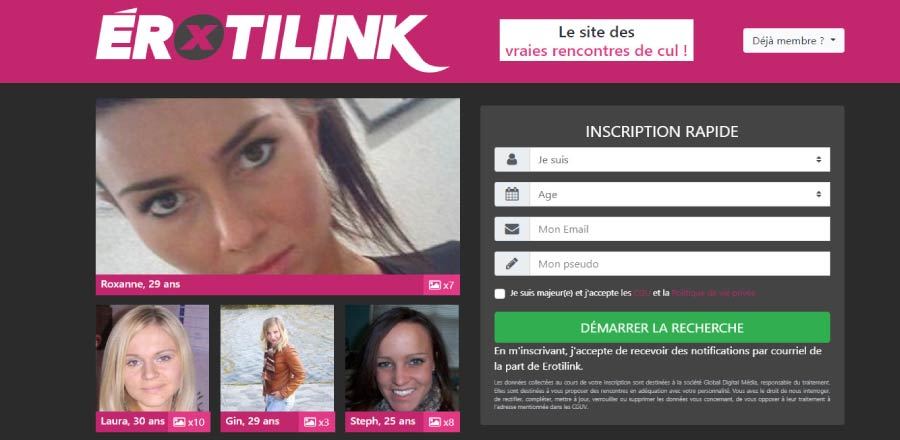 erotilink page accueil